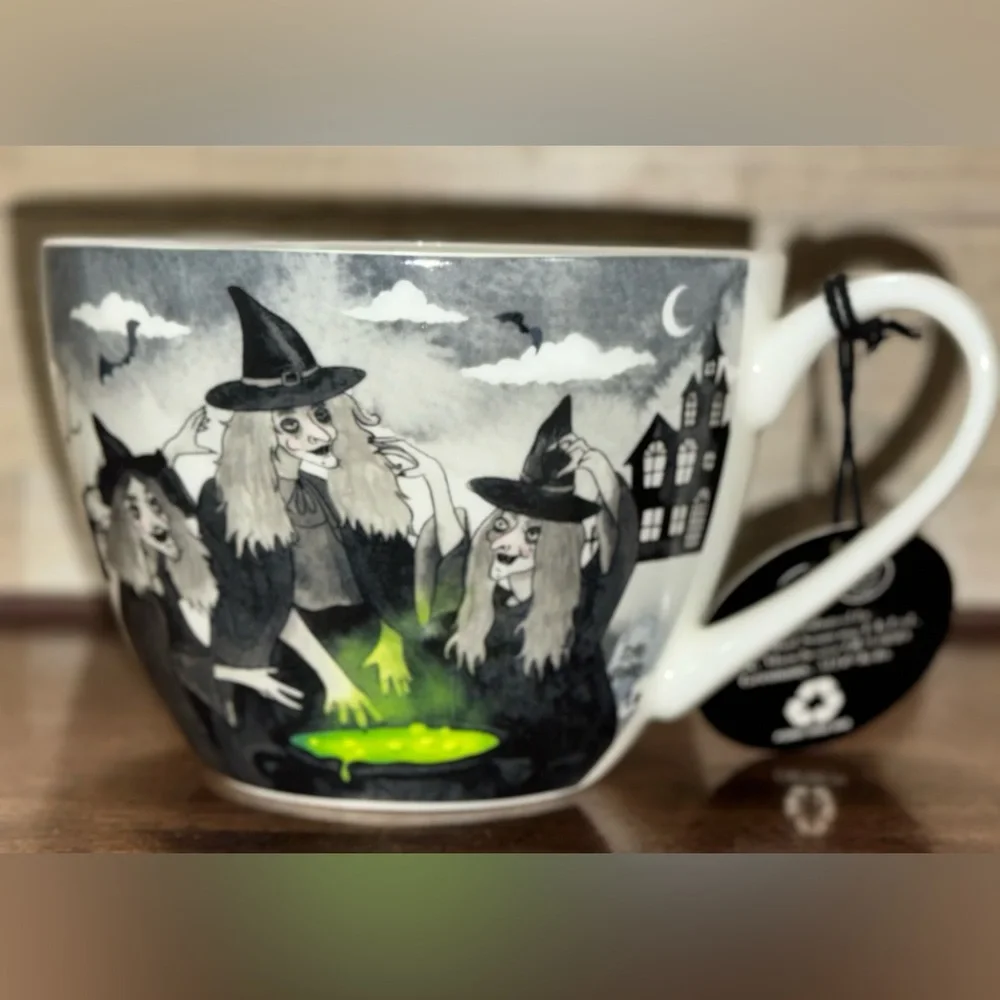 SUPER CUTE ๐ฅฐ PORTOBELLO BY DESIGN HALLOWEEN WICKED WITCHES ๐งโโ๏ธ COFFEE MUG - Picture 4 of 17